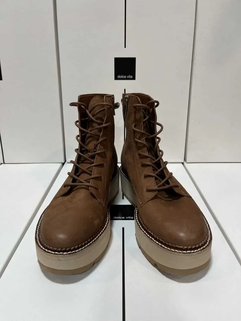 TIG BOOTS DK BROWN NUBUCK - re:vita