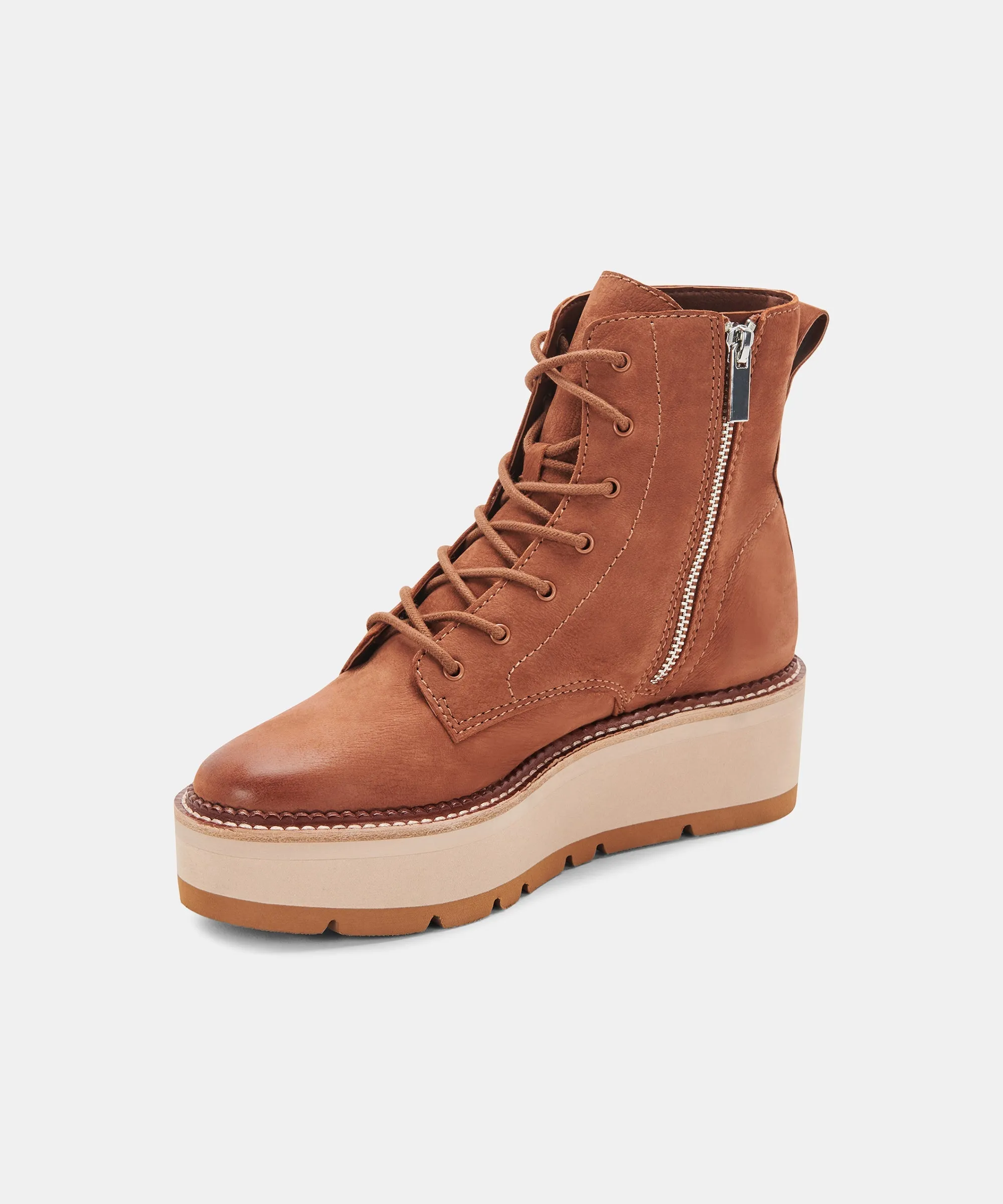 TIG BOOTS DK BROWN NUBUCK - re:vita