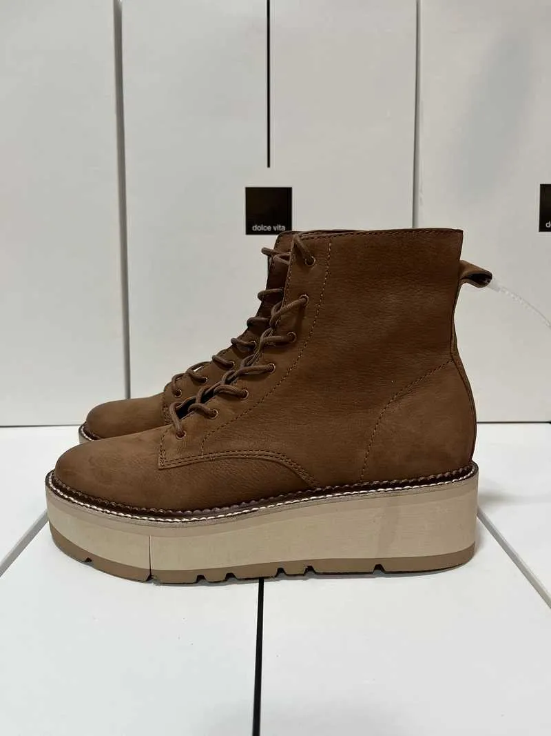 TIG BOOTS DK BROWN NUBUCK - re:vita