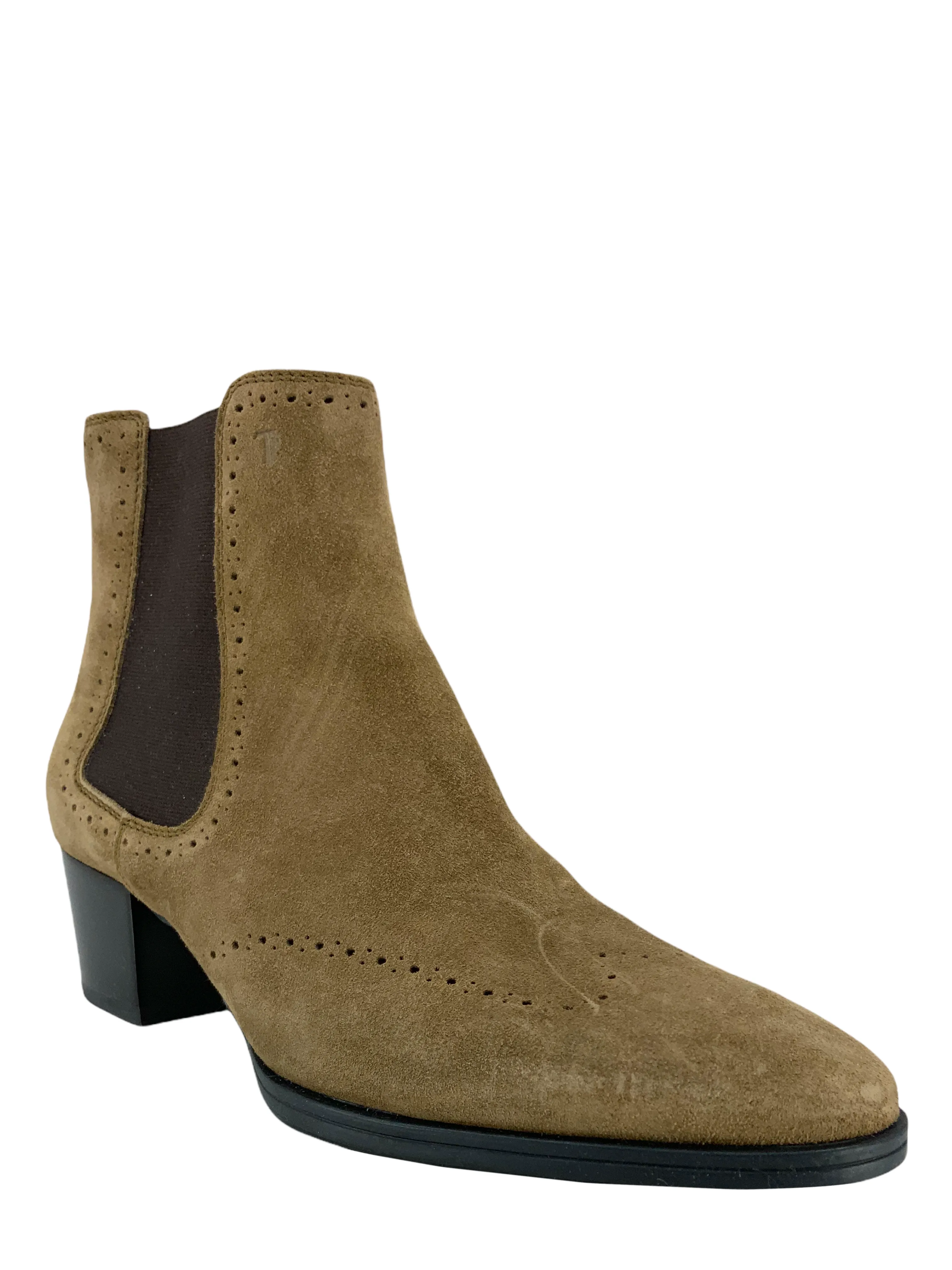 Tod's Suede Chelsea Ankle Boots Size 8