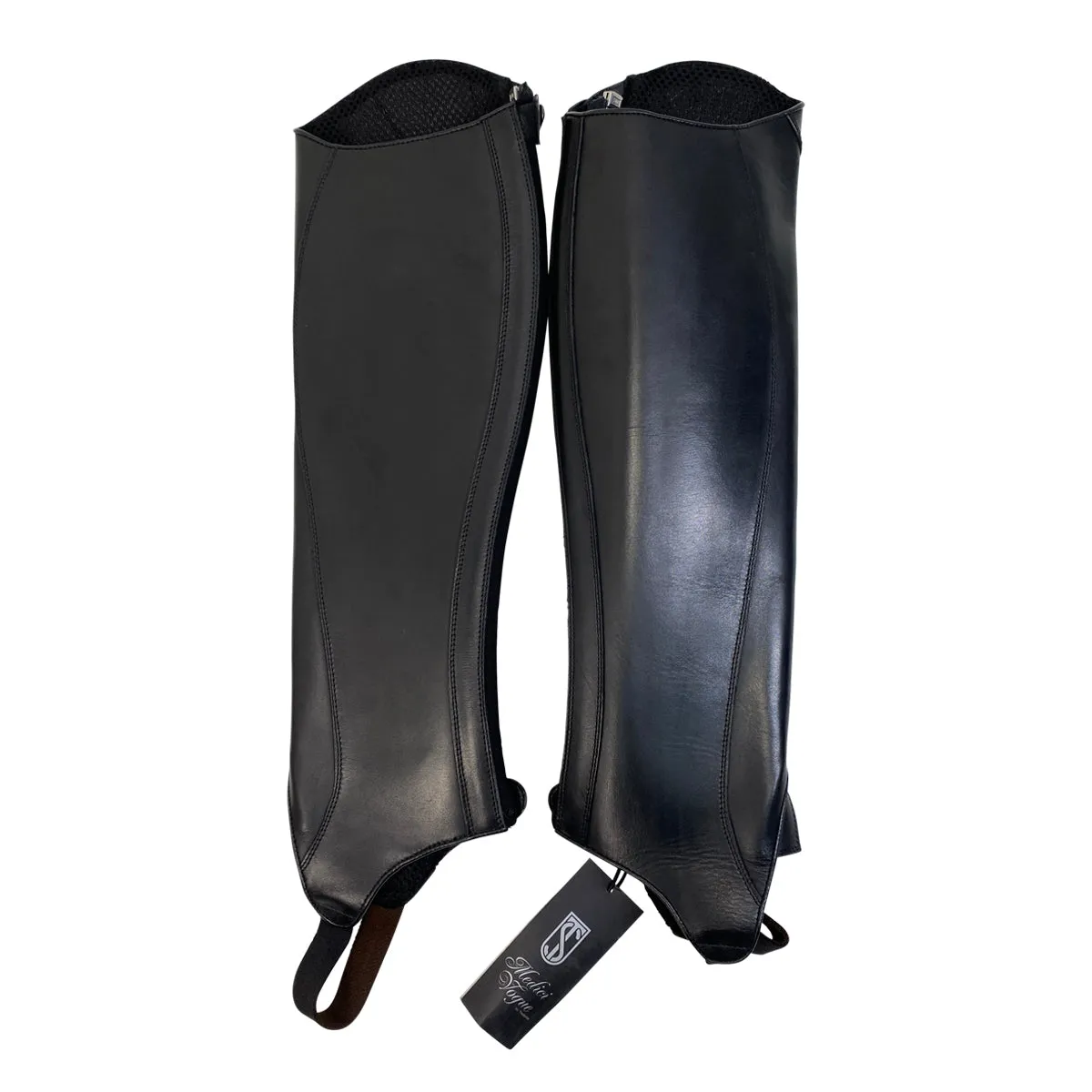 Tredstep 'Medici Vogue' Half Chaps in Black - Calf 12 Height 18 (X-Slim/X-Tall)