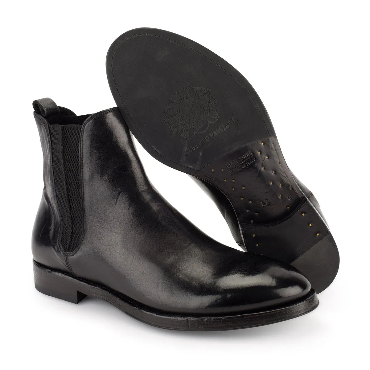 ULISSE 42048<br> Chelsea boots in horse leather