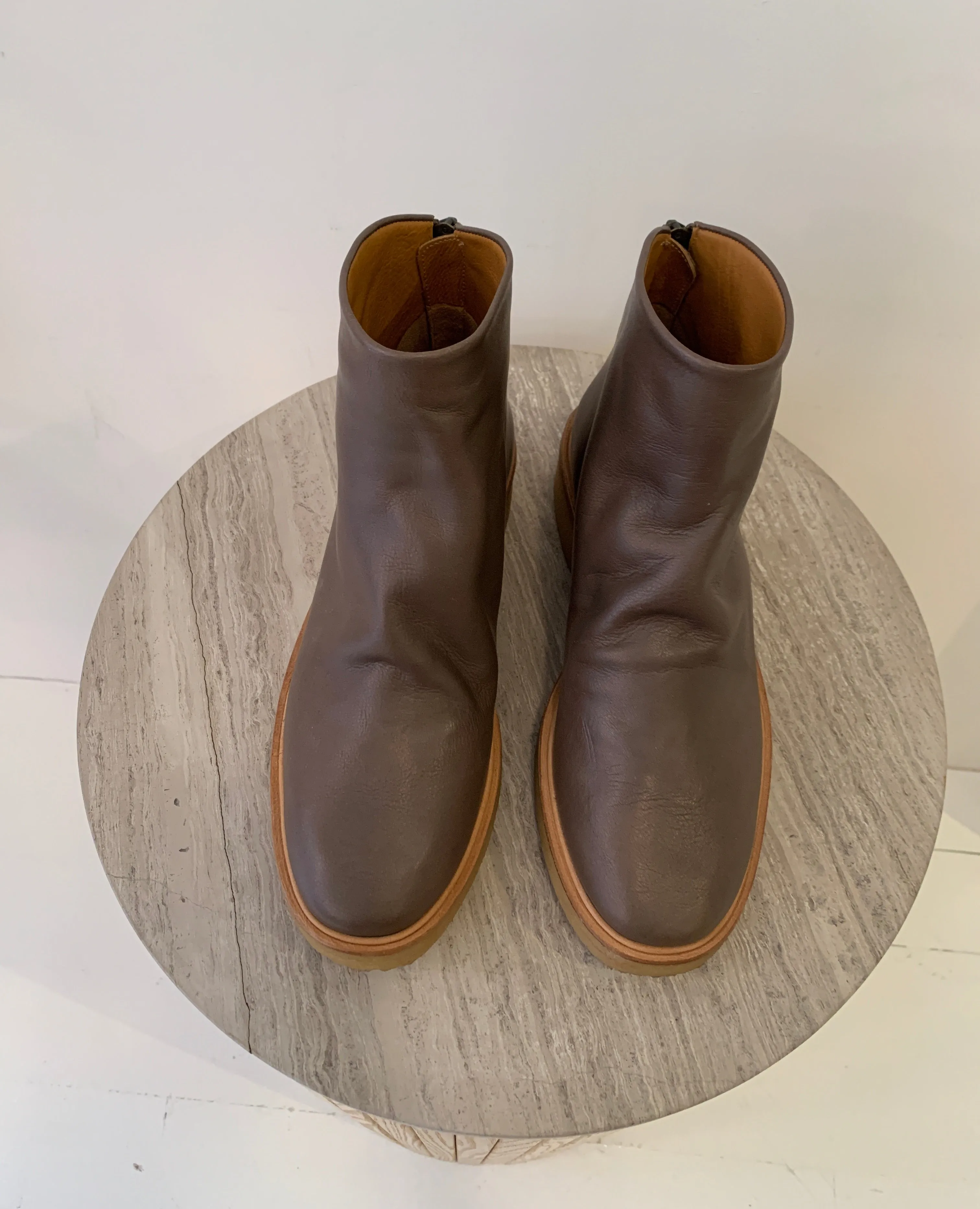 Warehouse Sale - Hop Boots Taupe Leather