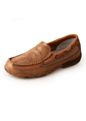 Women's Twisted X Brown Lustre Slip On Mocs